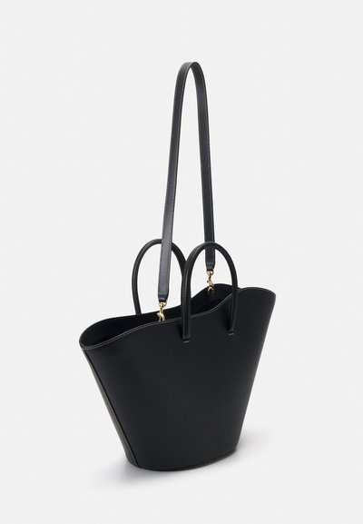 Liffner OPEN TULIP TOTE MEDIUM - Borsa a mano - black