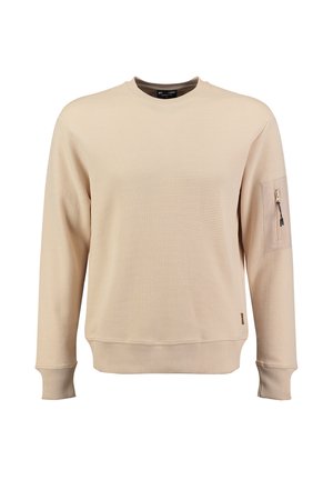 ATTACK ROUND - Felpa - pale beige