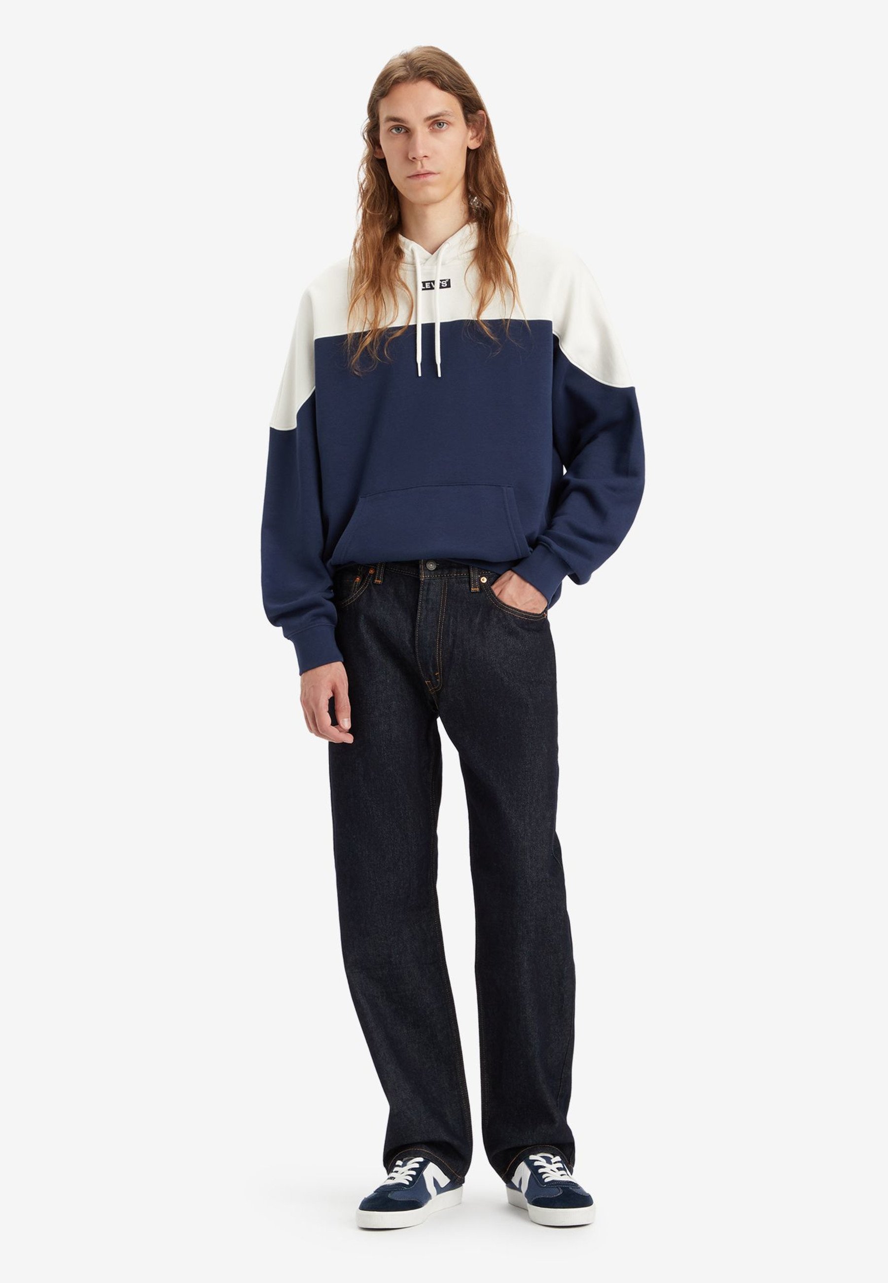 555® RELAXED STRAIGHT - Relaxed fit jeans - good as new rinse