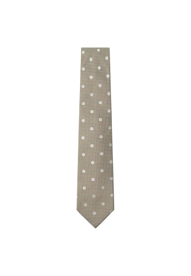 Hackett London CHELSEA DOT - Cravatta - champagne beige