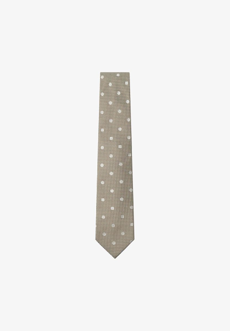Hackett London CHELSEA DOT - Kravata - champagne beige