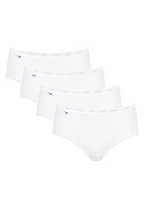 SLIP - MIDI, BASIC 4ER PACK, EINFARBIG - Slip - weiß