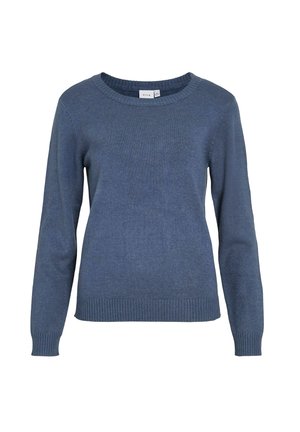VILA VIRIL O NECK  - Jersey de punto - vintage indigo