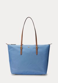 Lauren Ralph Lauren - KEATON TOTE MEDIUM - Geantă de pânză - pale azure Imagine miniatură 1