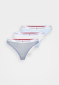 Tommy Hilfiger THONG 3 PACK - Thong - sweet blue/blue/ivory