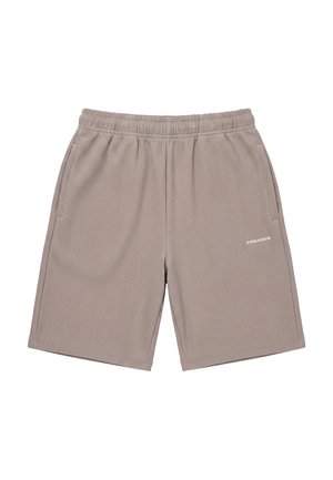 Pegador, TROY PLISSEE SHORTS - Teplákové kalhoty - warm taupe