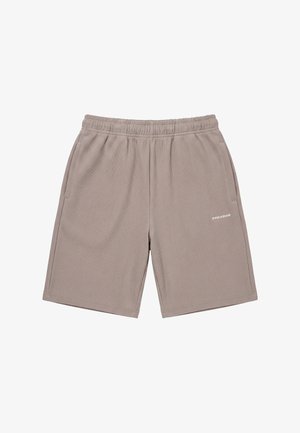 Pegador, TROY PLISSEE SHORTS - Donji dijelovi trenirke - warm taupe