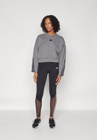 adidas Sportswear FUTURE ICONS THREE STRIPES  - Mikina - grey four