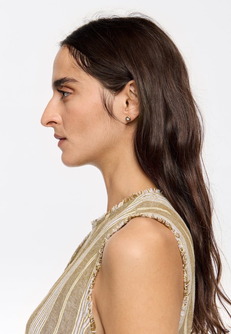 Bimba Y Lola LOGO CRISTAL - Orecchini - gold-coloured