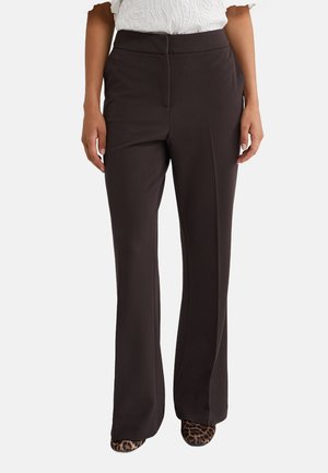 WE Fashion Kalhoty - dark brown