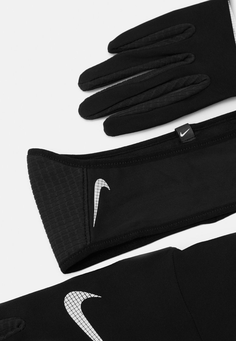 Nike Run Dry gants et bandeau de course à pied femme - Soccer