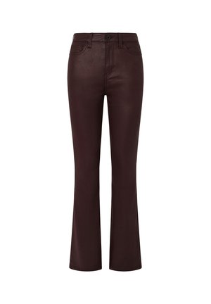 Pepe Jeans, FLARE HW DION - Дънки с разкроени крачоли - COATED BURGUNDY