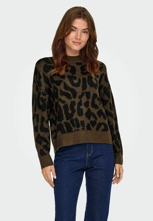 JDYELANOR LEO ON - Pullover - slate black