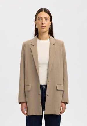 Selected Femme Short coat - camel