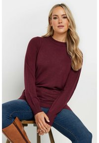 Long Tall Sally TALL CREW NECK  - Maglione - red
