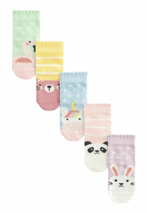 5 PACKS - Strømper - pastel character