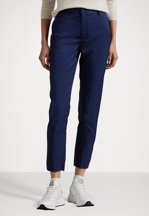 STRETCH TWILL 5 POCKET PANT - Nohavice - refined navy