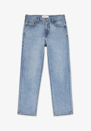 Abercrombie & Fitch LOOSE FIT - Džinsi ar taisnām starām - blue denim