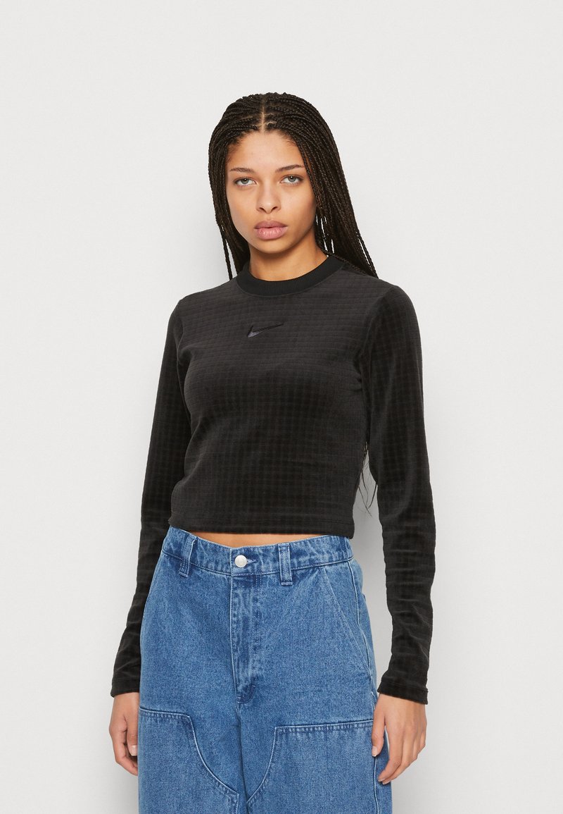 sudadera nike negra mujer