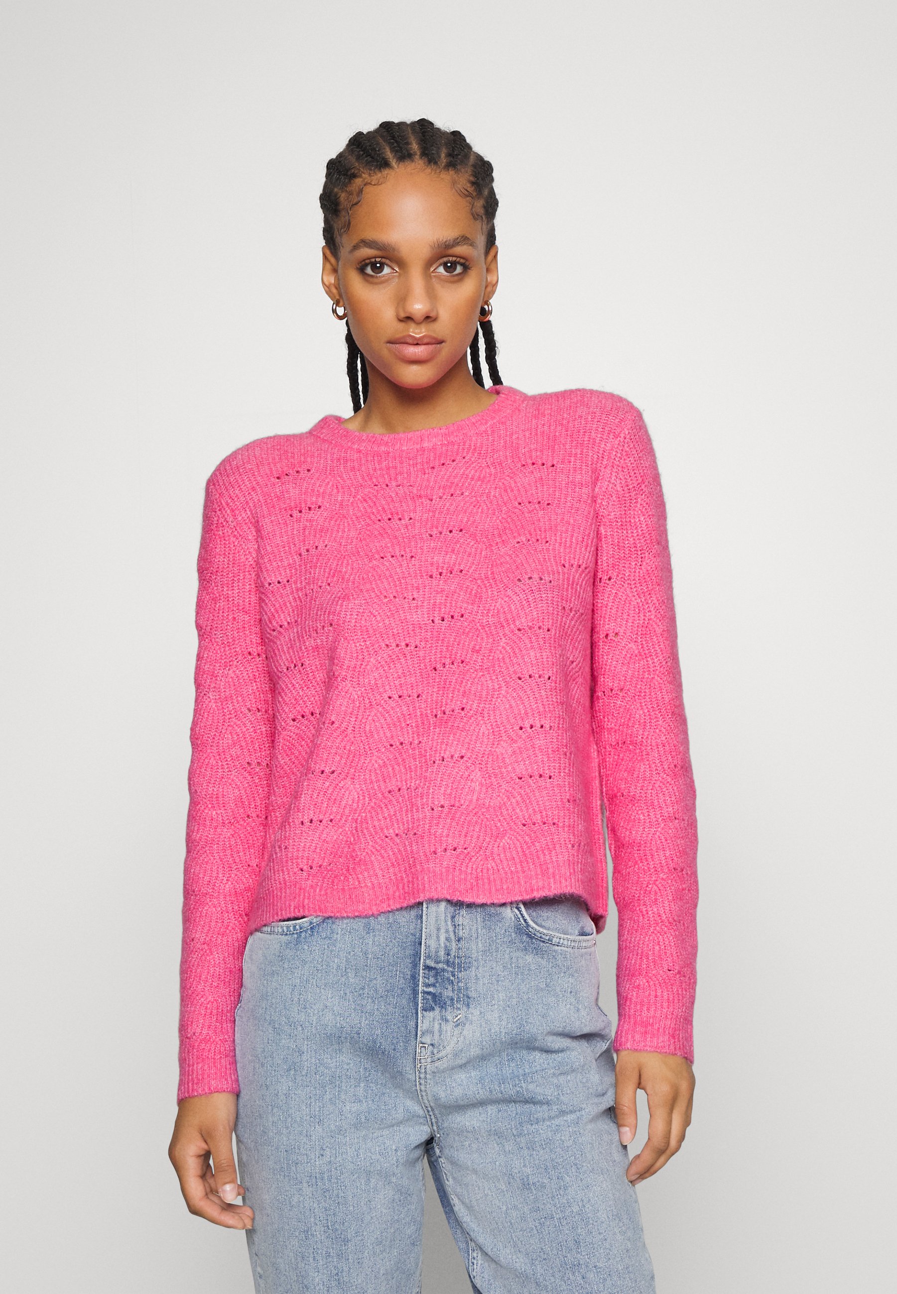 ONLY ONLLOLLI NOOS - Trui - strawberry/donkerroze - Zalando.be