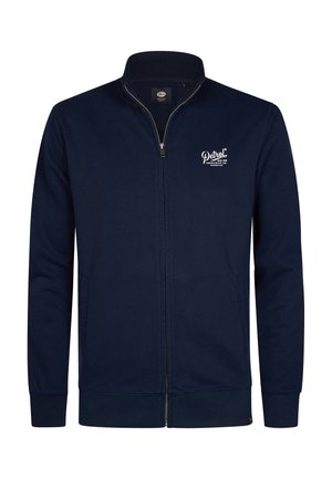 Petrol Industries, Cipzáras pulóver - navy blue