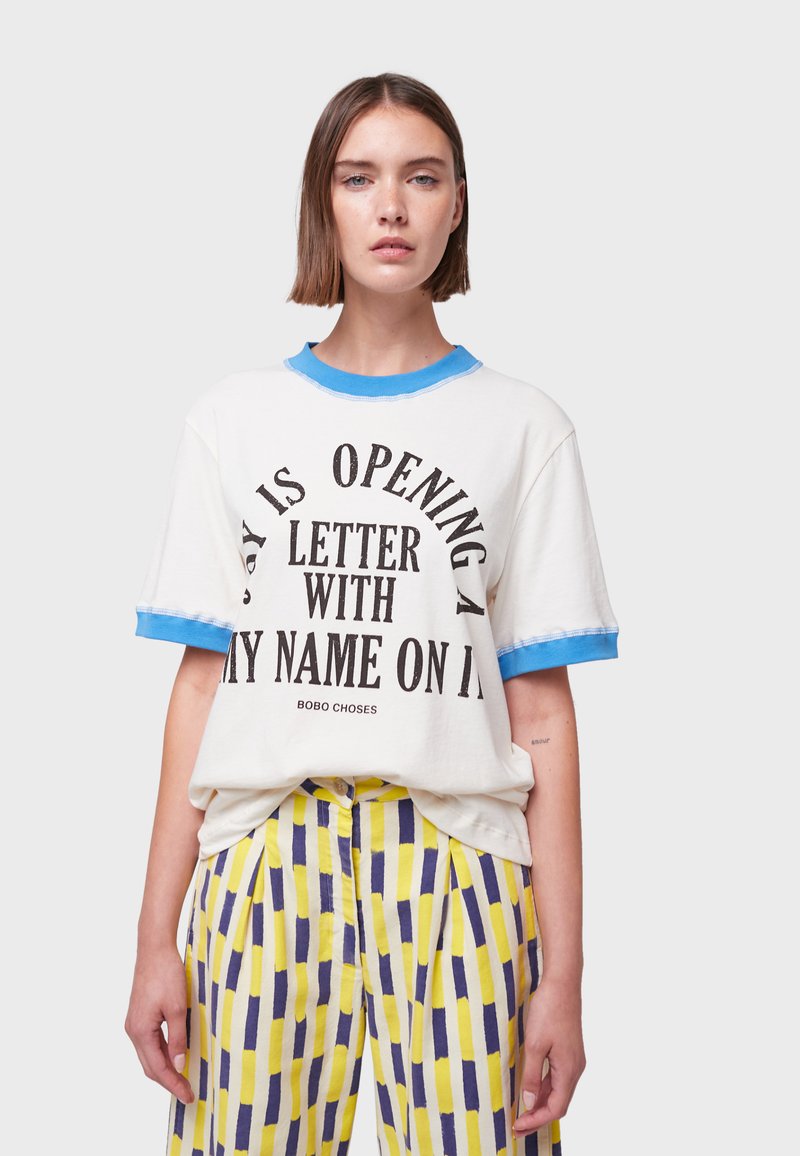 Bobo Choses JOY - Tričko s potlačou - off white