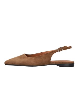 Vagabond, VAGABOND SHOEMAKERS DAMES SLINGBACKS DELIA. - Bailarinas con hebilla - 89 cocoa brown