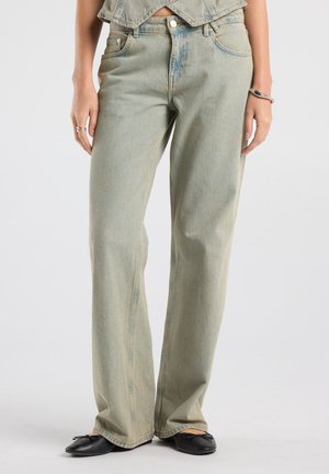 America Today, JEANS - Wide leg - grey denim