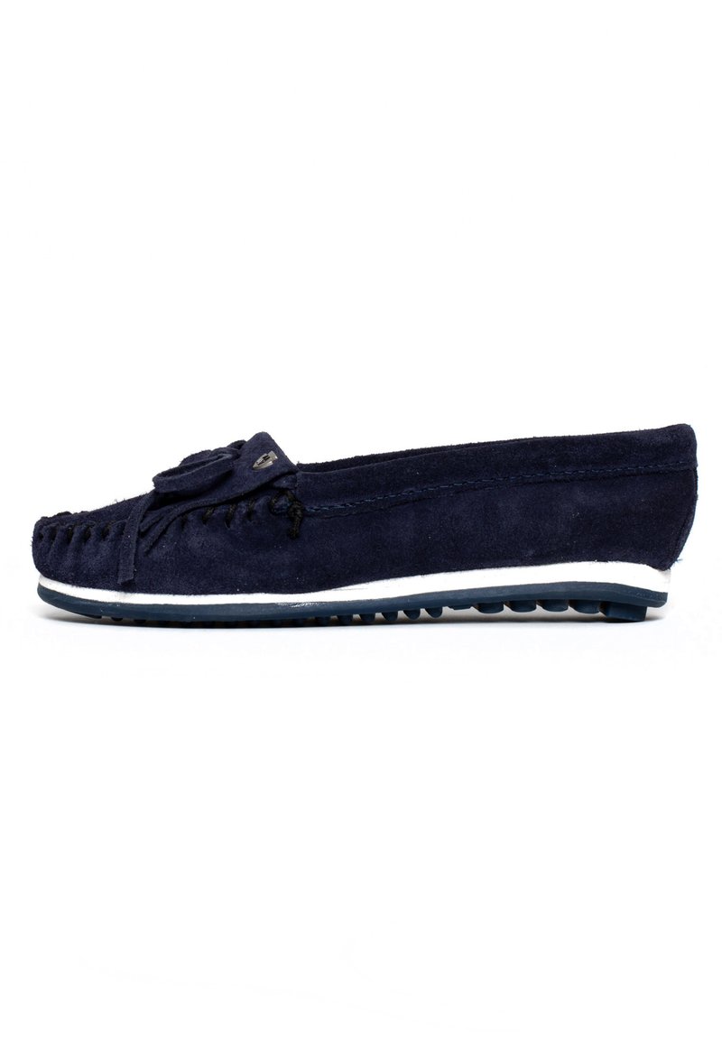 minnetonka Mocassins donkerblauw minnetonka Mocassins donkerblauw