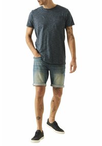 Garcia T-shirt basic - bleu