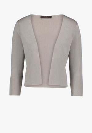 Cardigan - silver/beige