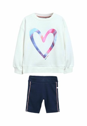 PAUL SMITH AND SET - Shorts - white/navy