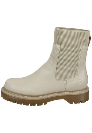 Platåstövlar - beige