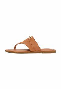 Tommy Hilfiger - MIXED HORSEBIT THONG - T-bar sandals - cinnamon bark Thumbnail Image 1