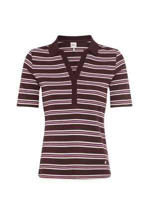 BRAX, STYLE CLEO S - Polo shirt - blackberry violet