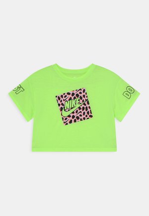 BOXY GRAPHIC TEE - Triko s potiskem - ghost green