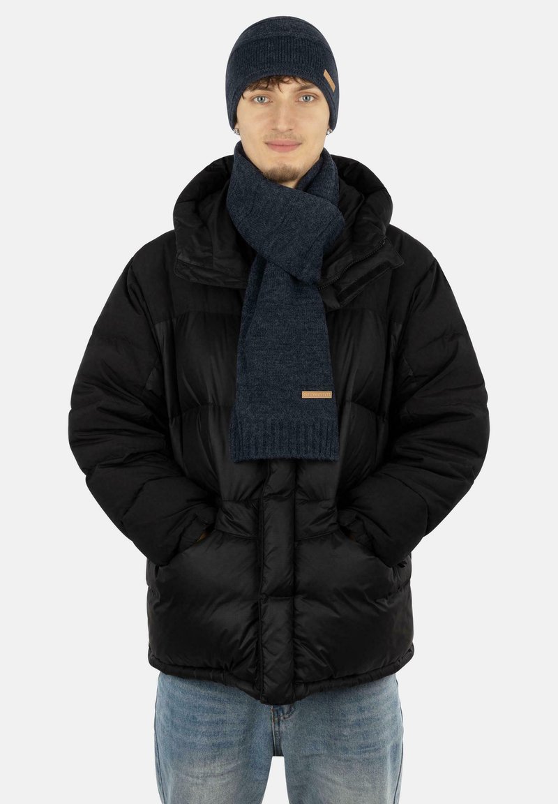 Normani SCHAL HAUTFREUNDLICH UND WEICH AUS SCHAFWOLLE - Scarf - blau meliert