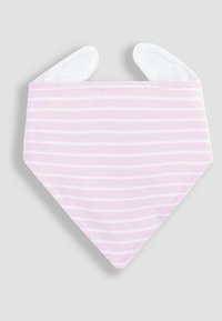 JoJo Maman Bébé 3-PACK DRIBBLE  - Selyemkendő - pink