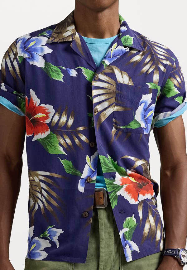 CLASSIC FIT HOFFMAN PRINT CAMP SHIRT - Shirt - canopy floral2