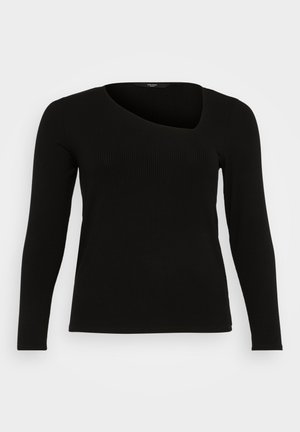 VMCCARINA ASYMMETRIC  - Top s dlhým rukávom - black