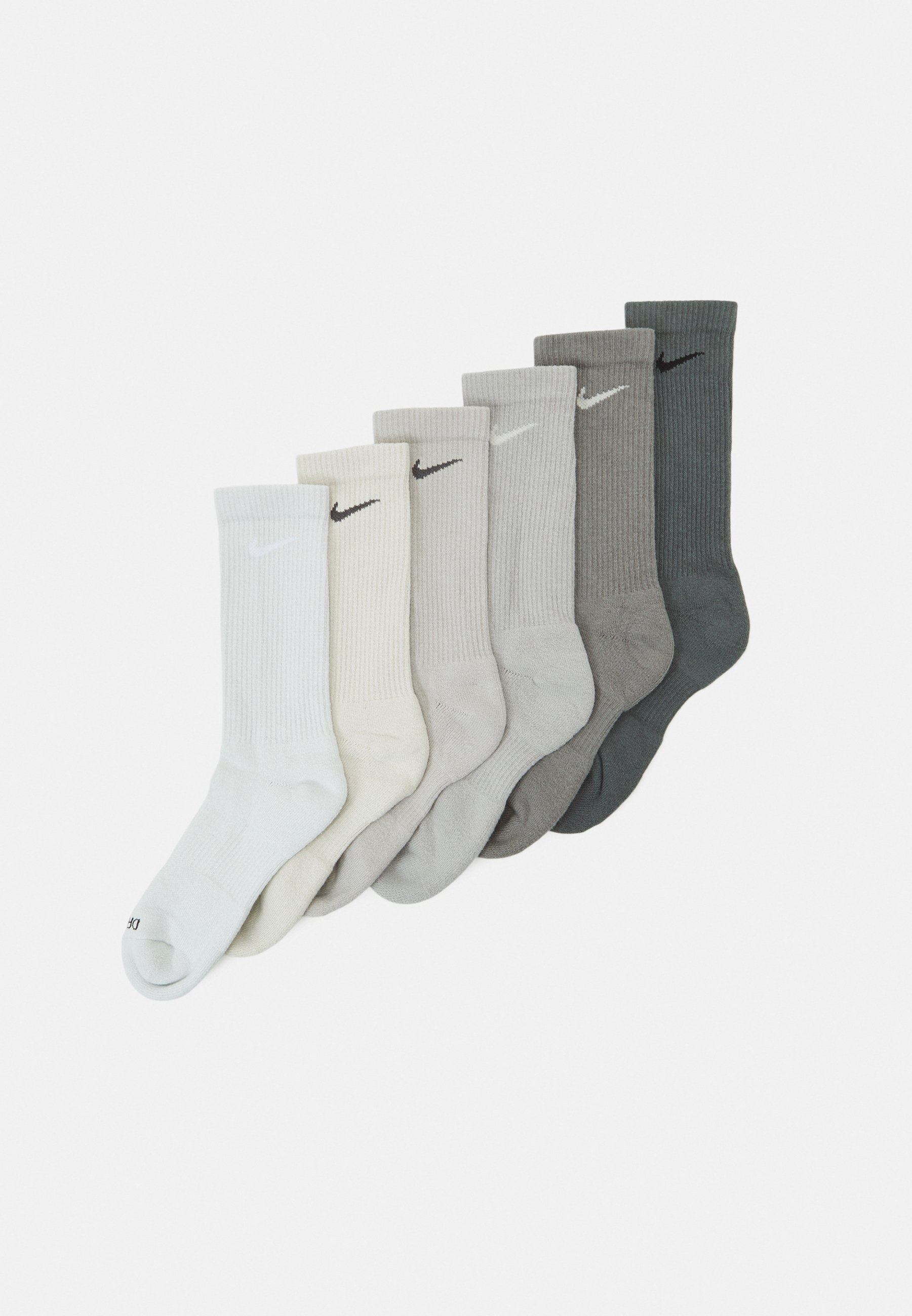 CREW UNISEX 6 PACK - Chaussettes de sport - grey combo