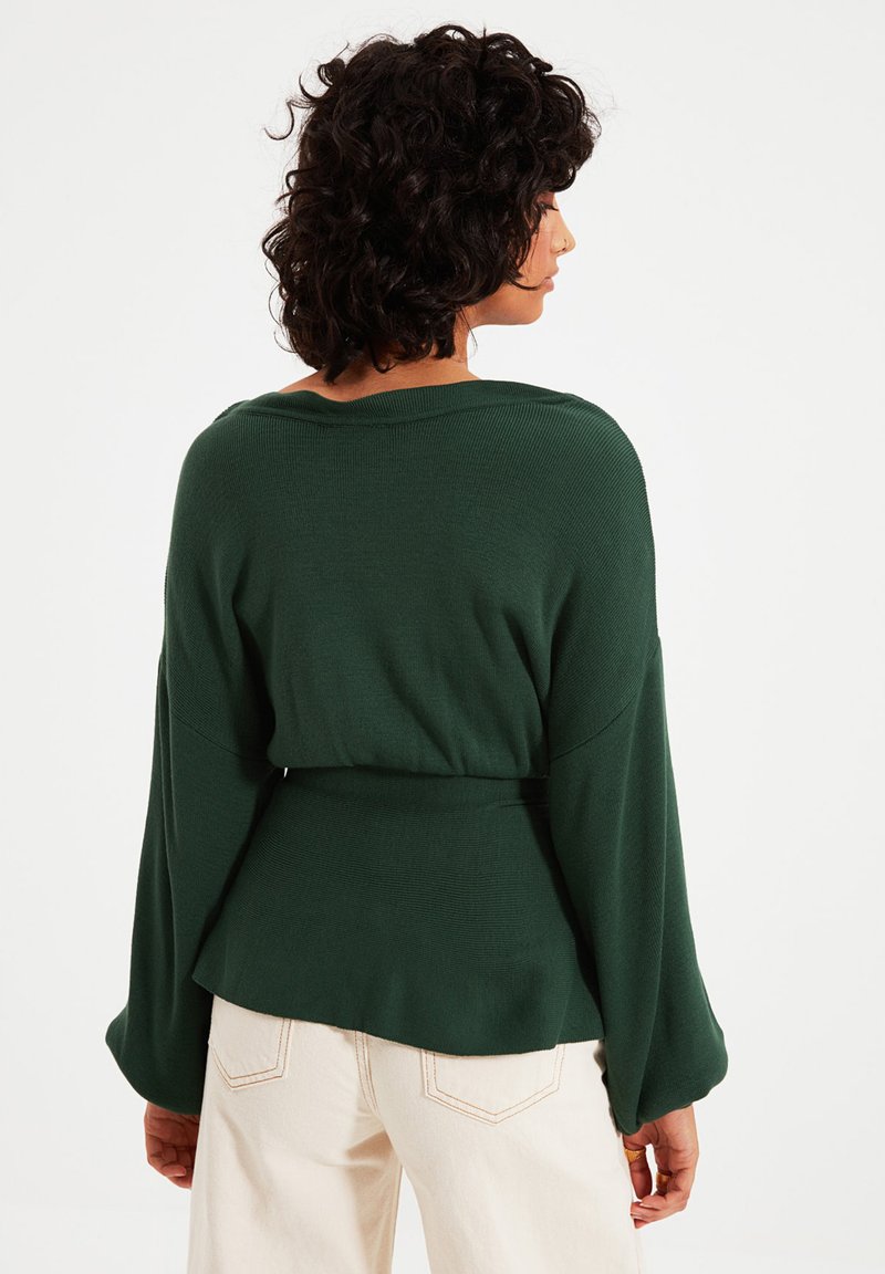 Damen Strickjacken | Trendyol Strickpullover green/grün - PL76615 Damen Strickjacken | Trendyol Strickpullover green/grün - PL76615