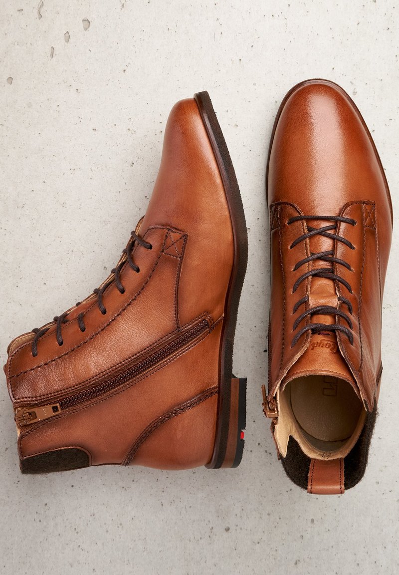 Damen Ankle Boots | Lloyd Schnürstiefelette braun - KF11571 Damen Ankle Boots | Lloyd Schnürstiefelette braun - KF11571