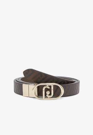 LIU JO, LIU JO REVERSIBLE SLIM BELT - Gürtel - brown