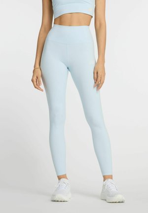 New Balance HARMONY HIGH RISE - Leggings - Trousers - blue