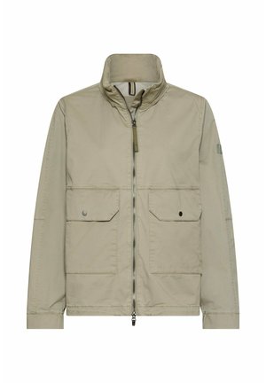 MIT AUSROLLBARER KAPUZE - Overgangsjakke - sage