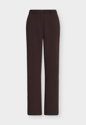 GANT, FLARE SLACK - Pantalon classique - deep brown