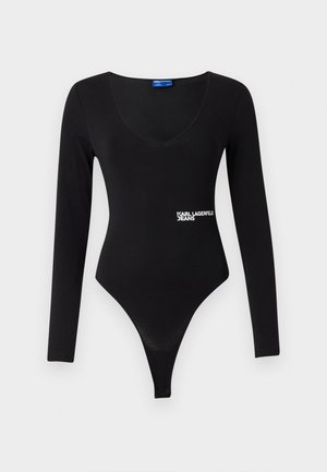 Karl Lagerfeld Jeans Topper langermet - black