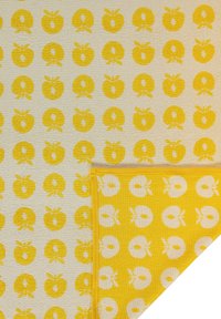 Småfolk 2ER-PACK 50 100 MIT ÄPFELN - Badehåndklæde - yellow