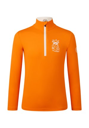FIRST LAYER BENNO - Sweat zippé - orange